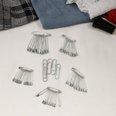 Multipurpose Metal Safety Pin Assortment Set