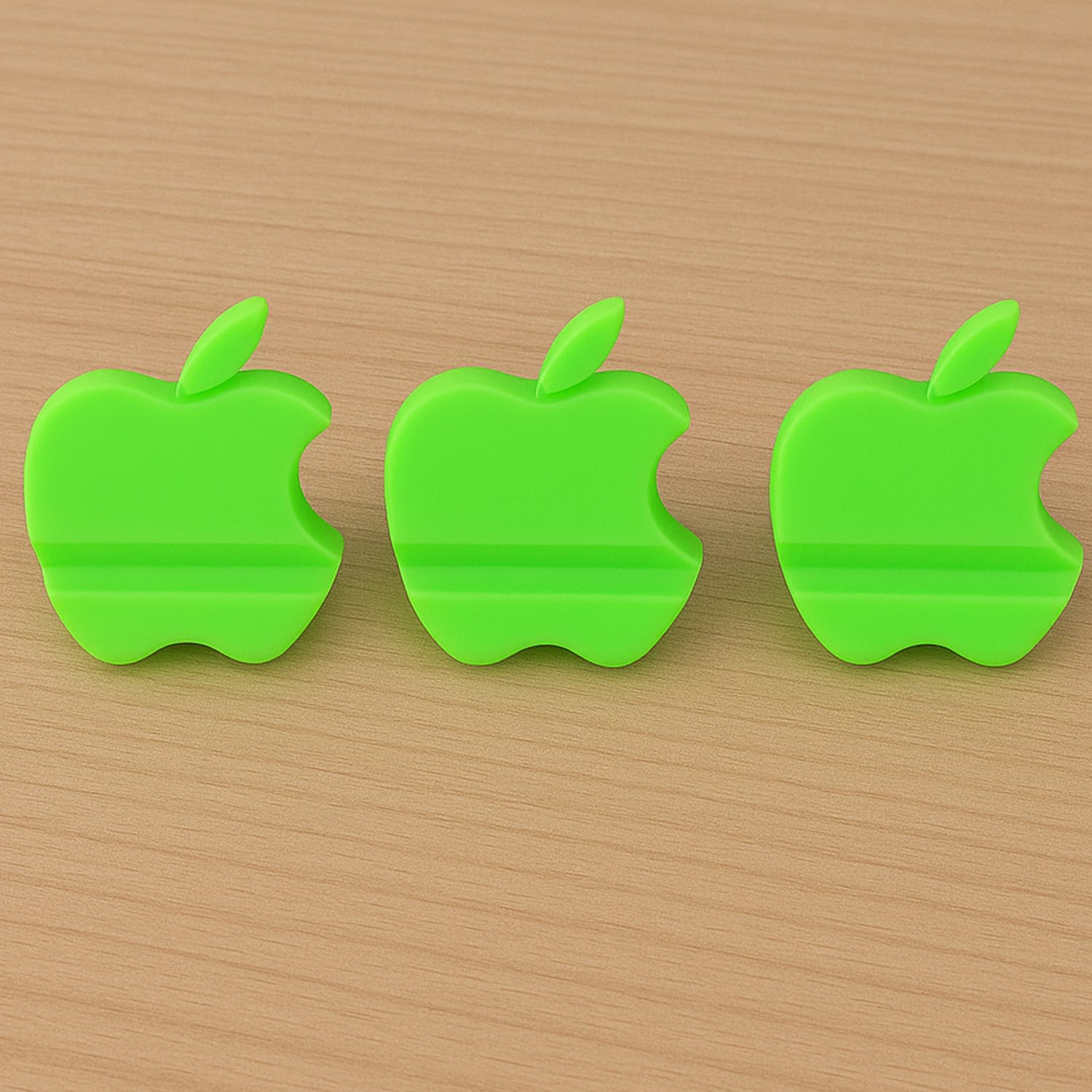 Apple Shape Mobile Phone Stand Set