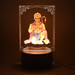 3D Lord Hanuman Frame