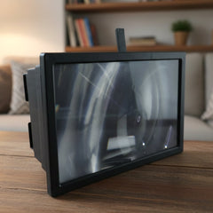 3D Mobile Screen Magnifier with Stand for Smartphone (1 Pc)