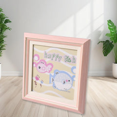 Creative Solid Wooden Photo Frame (15.2cmx15.2cm / 1Pc)