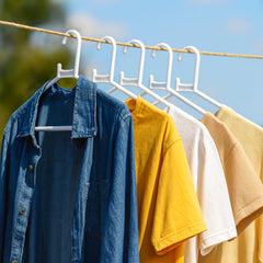 Plastic Clothes Hangers – Set of 6