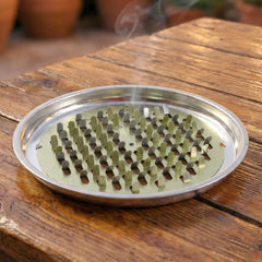 Round Metal Mosquito Coil Stand (1 Pc)