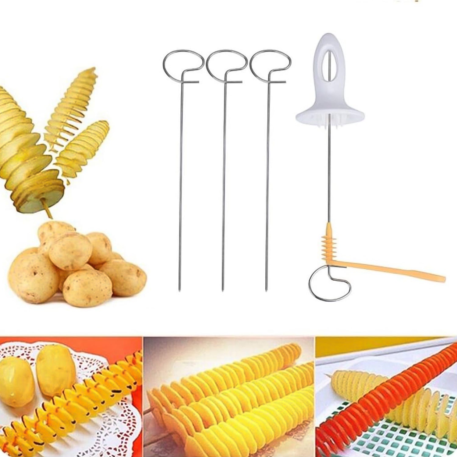 Tornado Potato Spiral Cutter