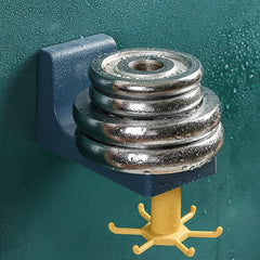 360 Degree Rotating Wall Hook Hanger with 6 Heavy Duty Hooks