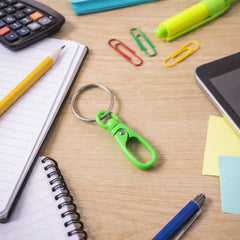 Super Strong Mini Plastic Carabiner Keychain (1 Pc, Mix Color)