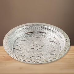 Plastic Pooja Thali