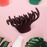 Plastic Hair Clamp Grip, Simple Matte Hair Barrette Clamp (1 Pc)