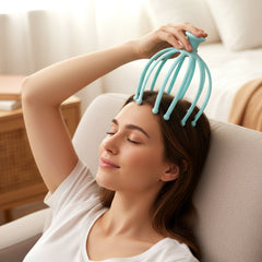 Manual Head Scalp Massager for Stress Relief (1 Pc)