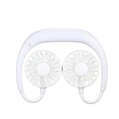Hands-Free Wearable Neckband Fan