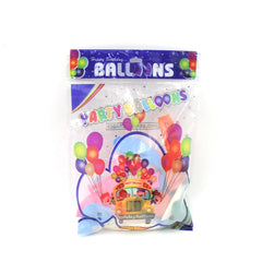 Multicolor Latex Balloons for Party Decoration (24 Pcs Set)