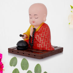 Moving Buddha Solar Showpiece