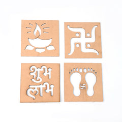 Elegant Wooden Decorative Shapes
