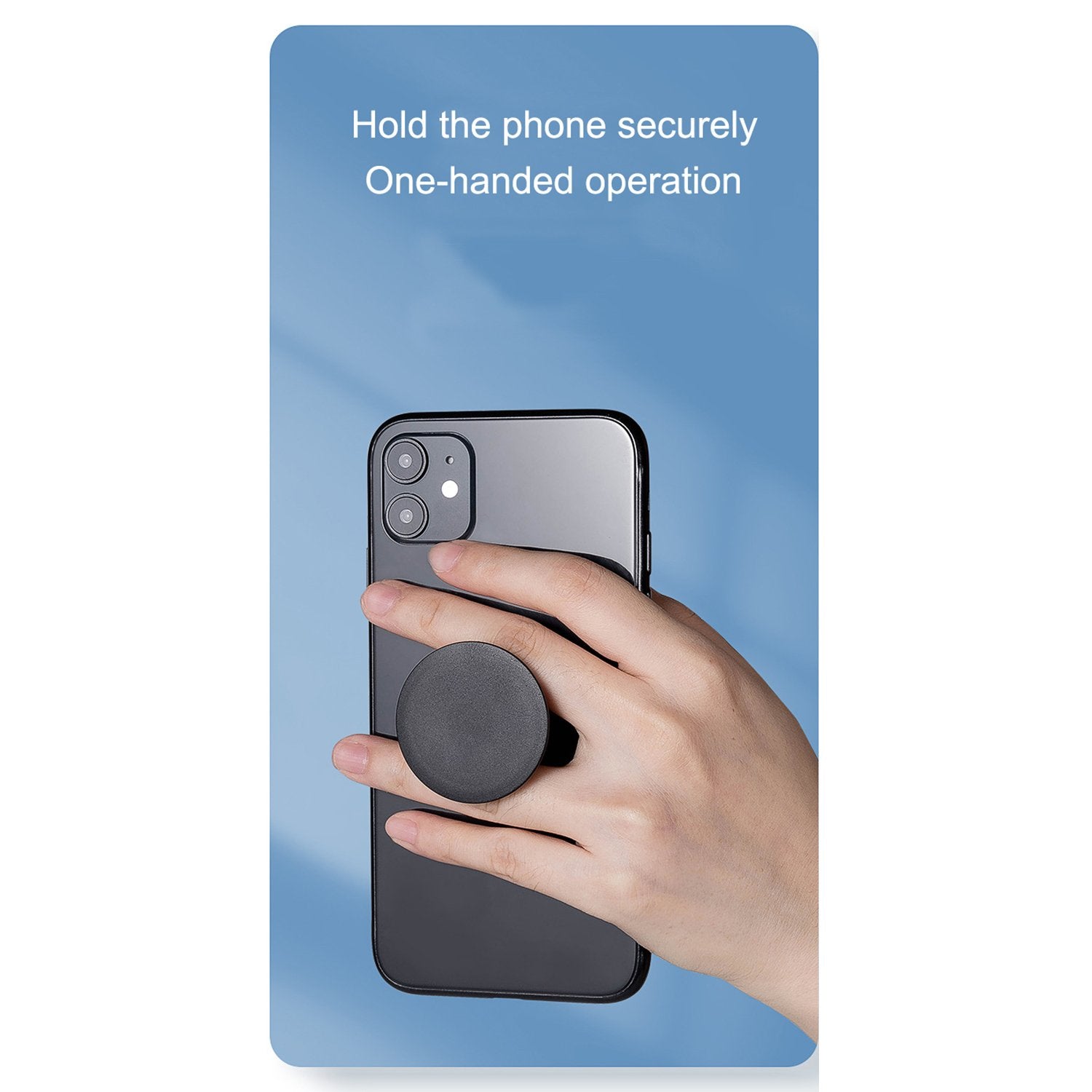 Artistic holder for phones with a distinctive look