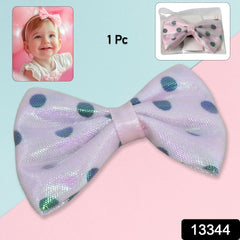 Hair Bow Knot Clip Suitable For Girls (1 Pc), Hair accessories