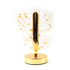 Luxury Golden Crystal LED Table Lamp (1 Pc)