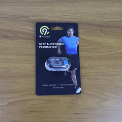 Digital Step & Distance Pedometer with LCD Display (1 Pc)
