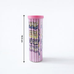Cartoon Printed Wooden Pencil Set (50 Pc Pack)