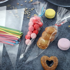 Disposable Piping Bags (100 Pcs Set / Medium)