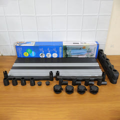 Double Pole Adjustable Garment Stand (1 Set)