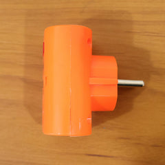3 Slot Multi Pin Universal Plug Adapter (1 Pc)
