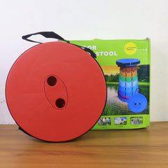Adjustable Portable Telescopic Folding Stool (1 Pc)