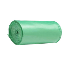 Green Compostable Corn Starch Garbage Bags (17" x 19")