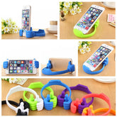 Hand-Shaped Mobile Stand – Universal Support for Home & Office (1 Pc, With Color Box)