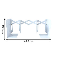 Adjustable Telescopic Iron Desk Book Stand (1 Pc)