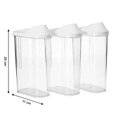Premium 3pc airtight container set for home use