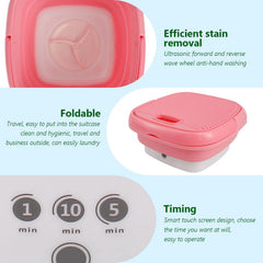 Foldable Electric Washing Bucket (1 Pc)