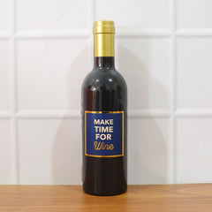 Premium Wine Bottle Shape Bar Accessory Gift Set