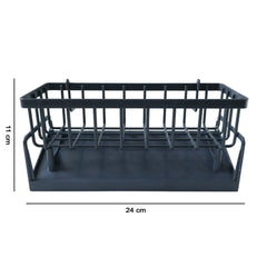 Multipurpose Plastic Bathroom Storage Rack (1 Pc)