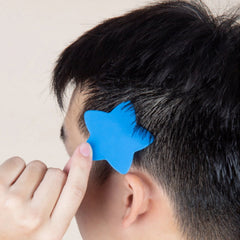 Haircut Design Stencil Set – 6-in-1 Safe Hair Trimmer Molds