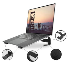Modern metal laptop stand