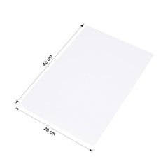 Transparent Plastic Fridge Mat 45 × 29 cm (1 Pc)