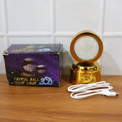 Radhe Krishna Crystal Ball Night Light – 1 Pc
