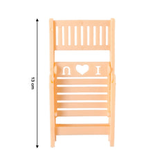 Mini Chair Shape Mobile Stand Holder (1 Pc / Peach Color)