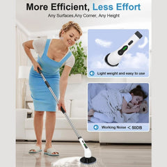 9-in-1 Electric Spin Scrubber - (1 Set)