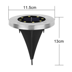 Solar Powered LED Garden Lights (4 Pc)