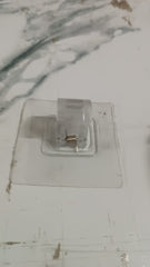 Self-Adhesive Transparent Wall Hook Holder Clip (1 Pc)
