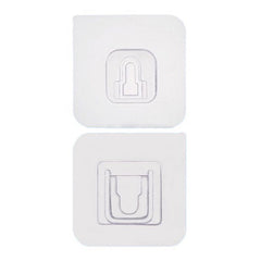 Adhesive hooks for walls