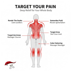 Electric Dolphin Handheld Massager (1 Pc)