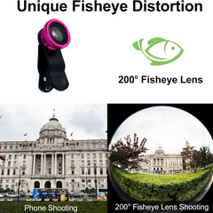 Universal Clip-On Mobile Camera Lens (1 Set)