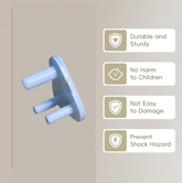 Safety Cover Guards for Electric Socket Plug (Small)