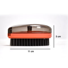 Plastic Wet and Dry Brush for home (Multicolor, 3 Units)