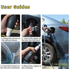 Portable Fuel Transfer Pump Kit for Petrol, Diesel & Liquids