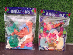 Multicolor Latex Balloons for Party Decoration (24 Pcs Set)