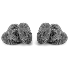 Set of 6 stainless steel scourers for tough cleaning jobs in the kitchen. Durable and rust-resistant.