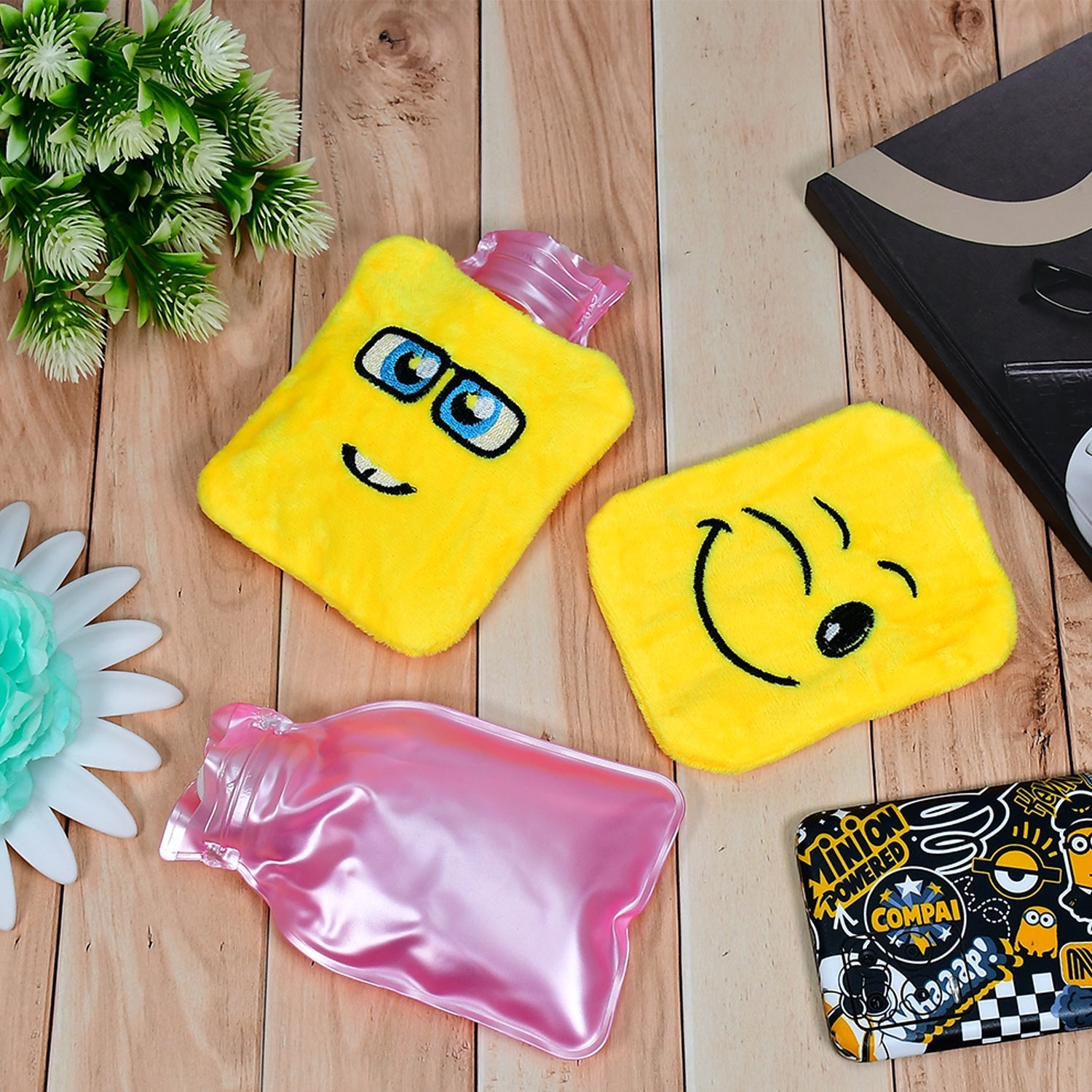 Emoji hot water bag